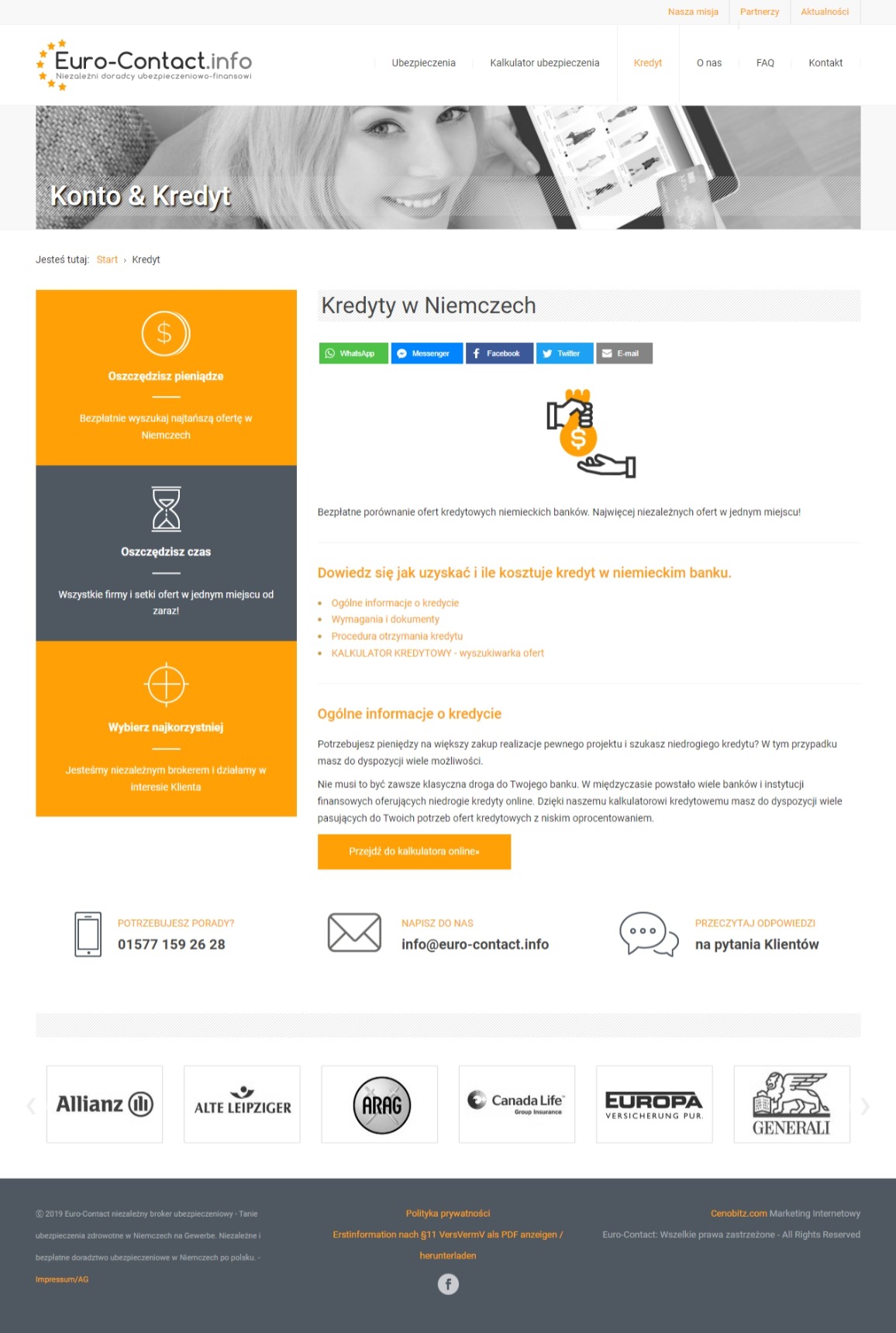 Strona internetowa Joomla dla brokera ubezpieczeń - eurocontact01.jpeg